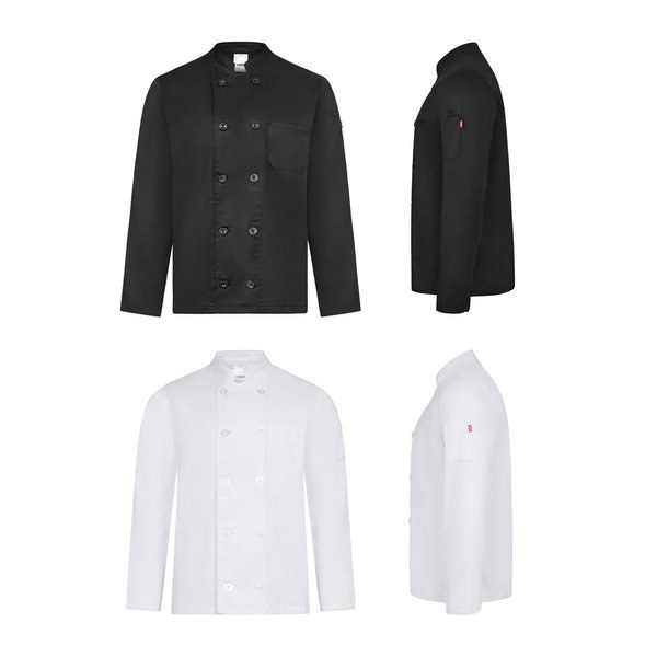 Langärmelige Küchenjacke (190 g/m²)