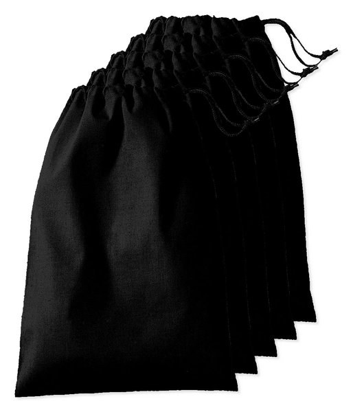 Pack mit 50 Westford mill WM216 - Premium Cotton Cord Bag