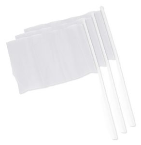 Pack of 30 Stamina PF3103 - CELEB Small flag with stick in different colours and country banners