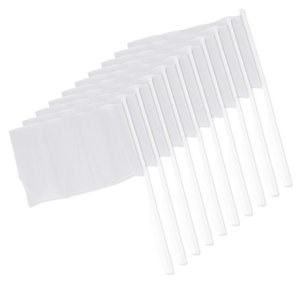 Pack of 100 Stamina PF3103 - CELEB Small flag with stick in different colours and country banners