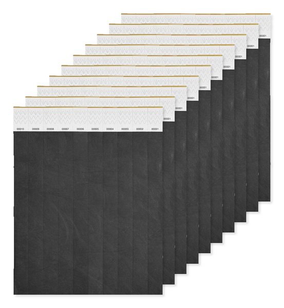 Pack mit 100 GiftRetail MO8942 - TYVEK Tyvek® Event Armband