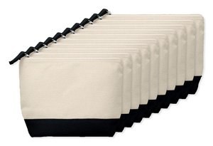 Pack mit 100 GiftRetail MO9815 - KLEUREN Kosmetiktasche