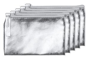 Pack mit 50 Stamina MN7570 - MAUVE PU-Geldbörse im Hochglanzdesign