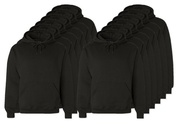 Herren-Sweatshirt aus Baumwolle mit Kapuze