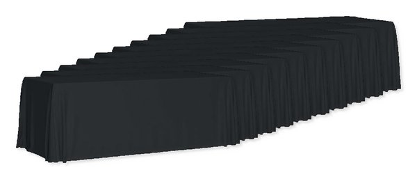 Pack of 10 GiftRetail MO2103 - BRIDGE Premium Large Polyester Tablecloth for Events