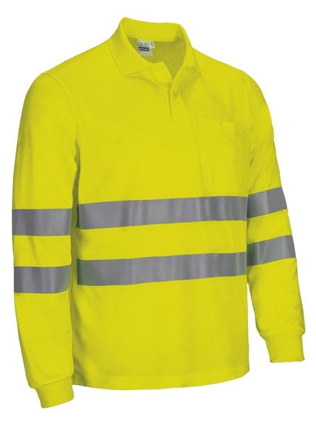 Valento POVABUC - Hi-Vis L/S Polo  BUCKLAND