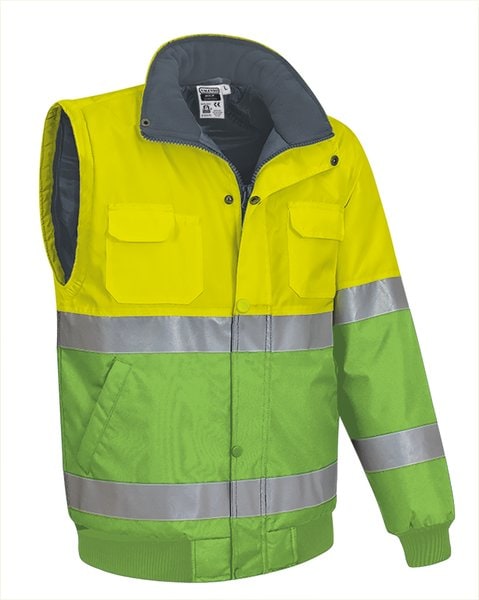 Hi-Vis Detachable Jacket  DONEGAL