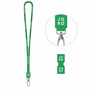 Lanyard'In 75068S - Printed sample of Lanyard TUBE JACQUARD Long (Ø 7 mm)
