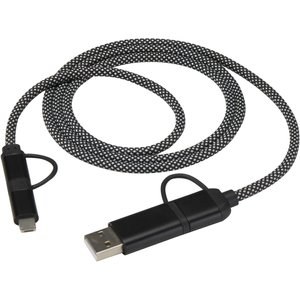 SMART 65 W, 100 cm, RCS-zertifiziertes magnetisches 5-in-1-Ladekabel - EgotierPro 124495