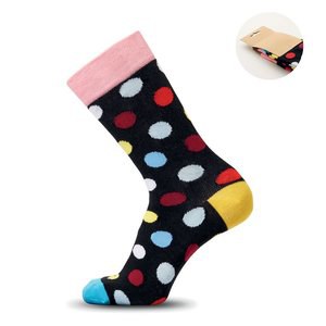 FUNNY L Funny patterned socks - GiftRetail MO3101